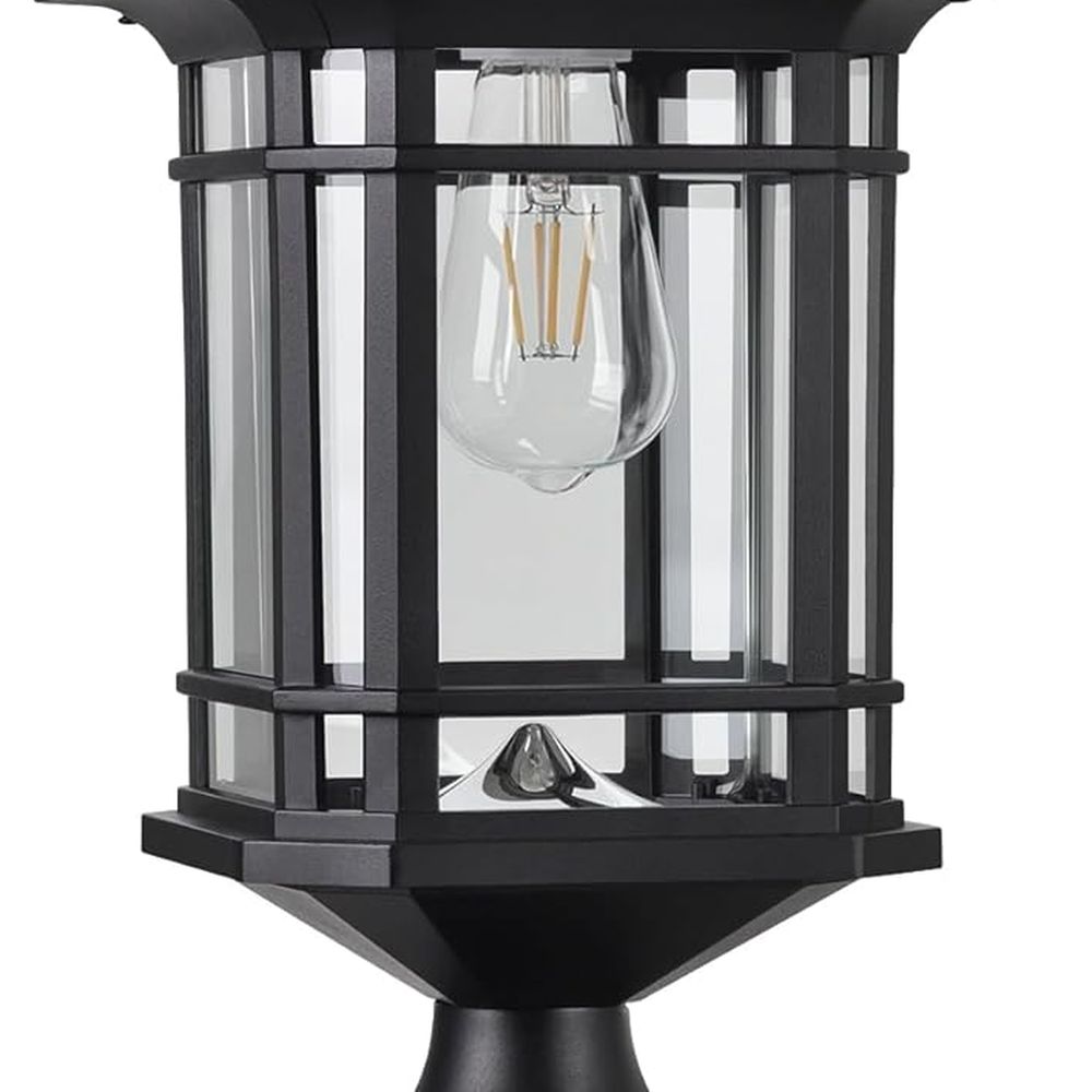 Outdoor Lighting Dusk To Dawn - Solar Post Light Outdoor, ST4338Q Dusk