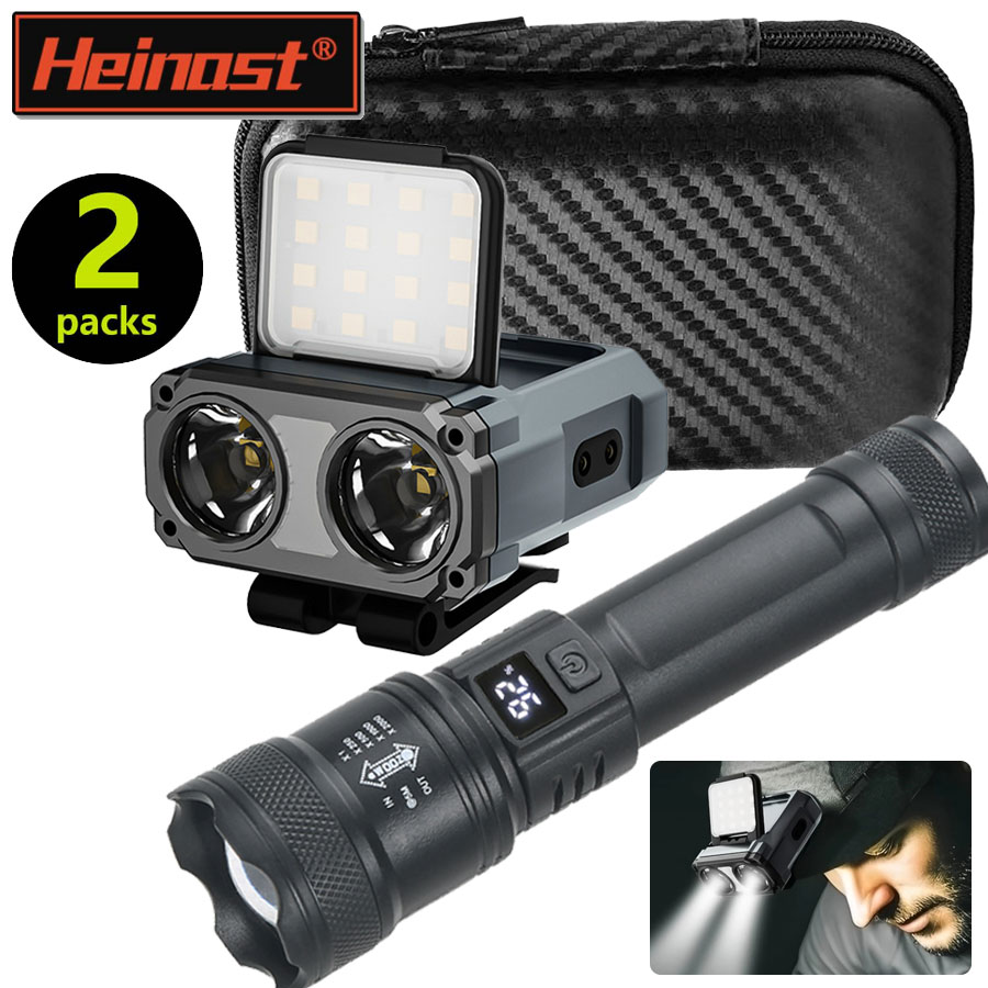 Outdoor Lighting Construction - Ultra Bright Mini Rechargeable Head Lamp/Portable