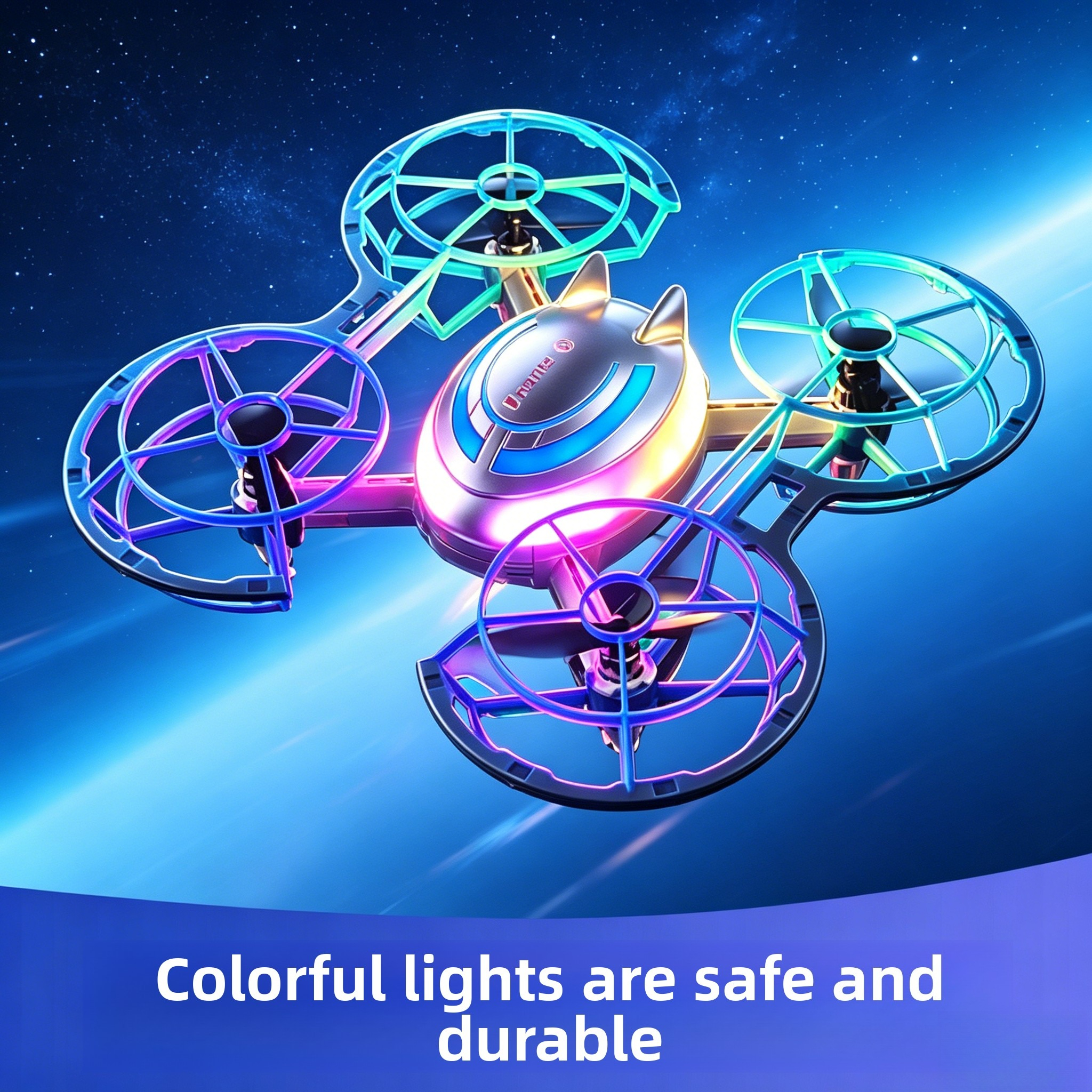 Outdoor Lighting Experts - Mini RC Drone with LED Lights,