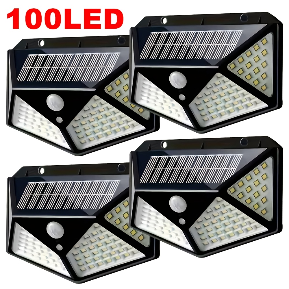 Photocell Outdoor Lighting - 100LED Outdoor Solar Garden Light Outdoor