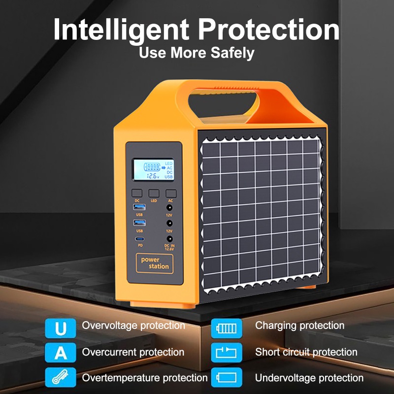 Photocell Outdoor Lighting - Portable Power Station 100W 150W Solar