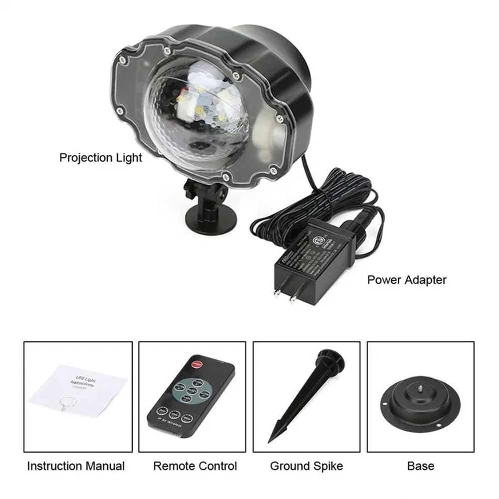 DACHAN Snowfall LED Light Proj - Outdoor Lighting Remote Control 评论和价格