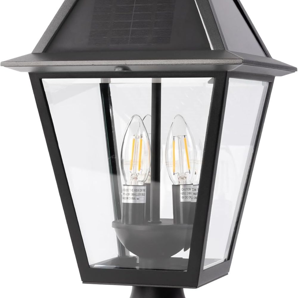 Outdoor Solar Lamp Post Light  - Outdoor Lighting Dusk To Dawn 评论和价格
