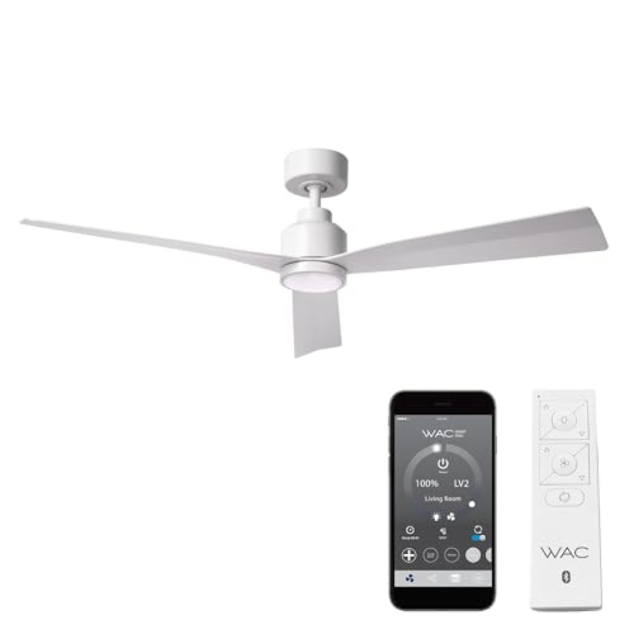 Smart 3-Blade Ceiling Fan 52in - Outdoor Lighting Remote Control 评论和价格