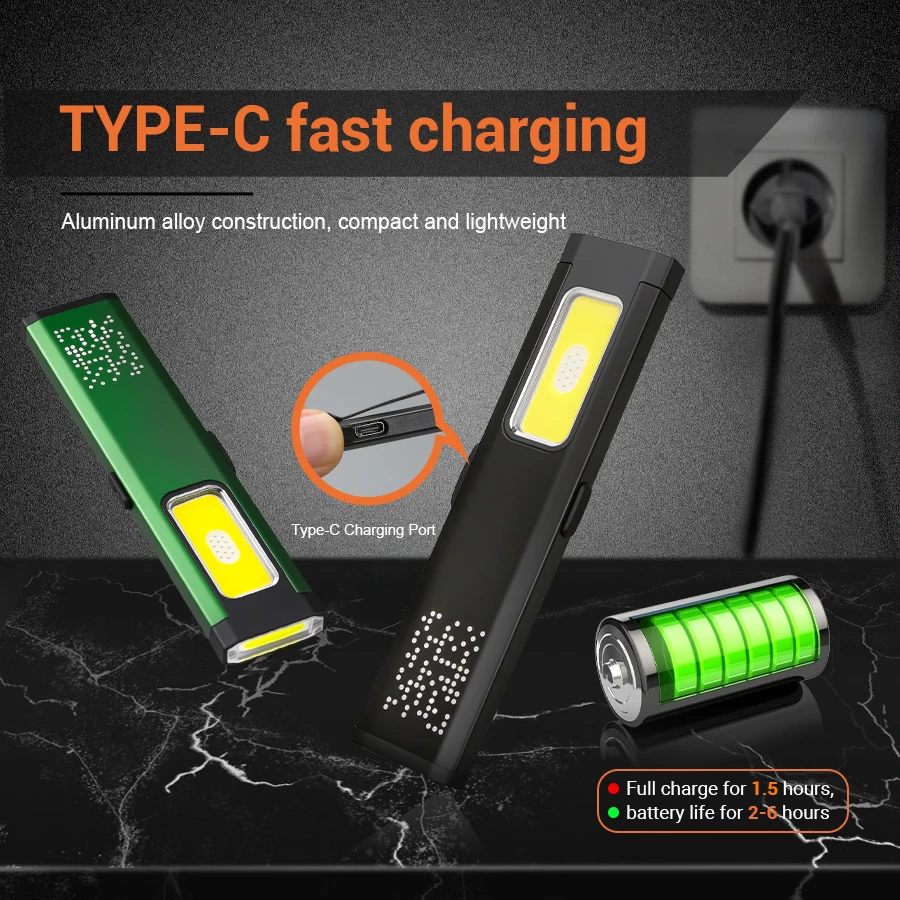 Mini Portable Rechargeable LED - Outdoor Lighting Construction 评论和价格