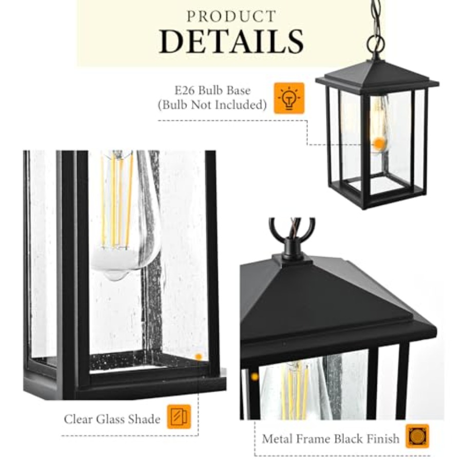 Outdoor Pendant Lights for Pat - Outdoor Lighting Pendant 评论和价格