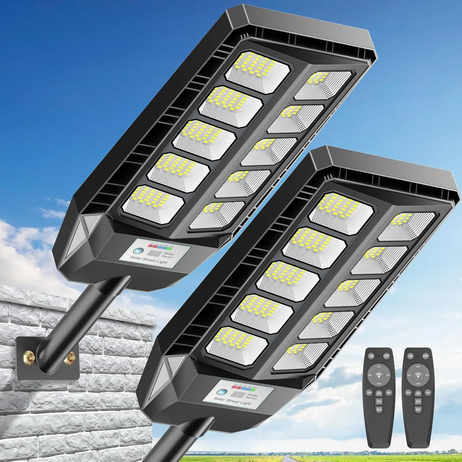 Solar Lights Outdoor, IP66 Wat - Outdoor Lighting Dusk To Dawn 评论和价格