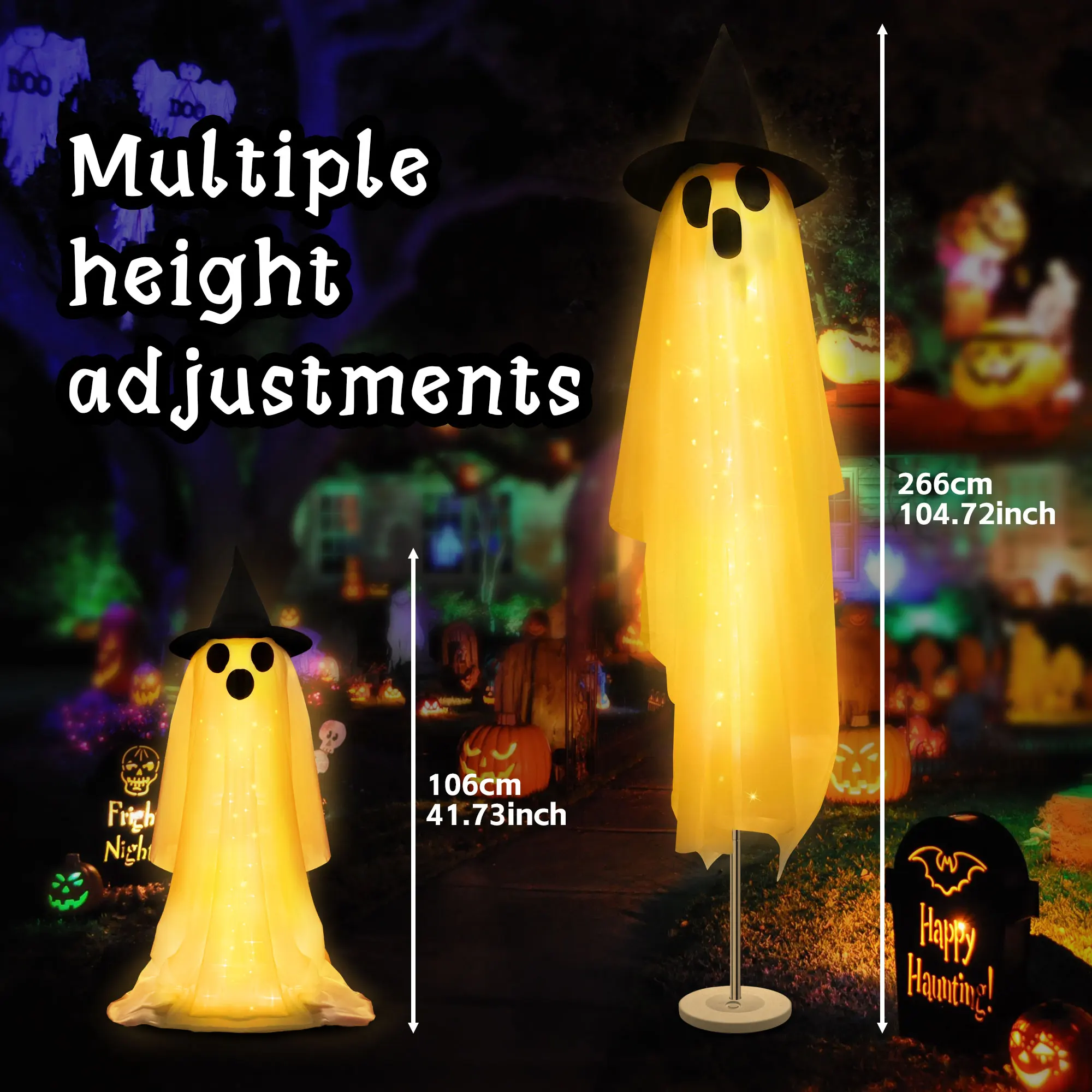 Halloween Party Decor Indoor S - Outdoor Lighting Remote Control 评论和价格