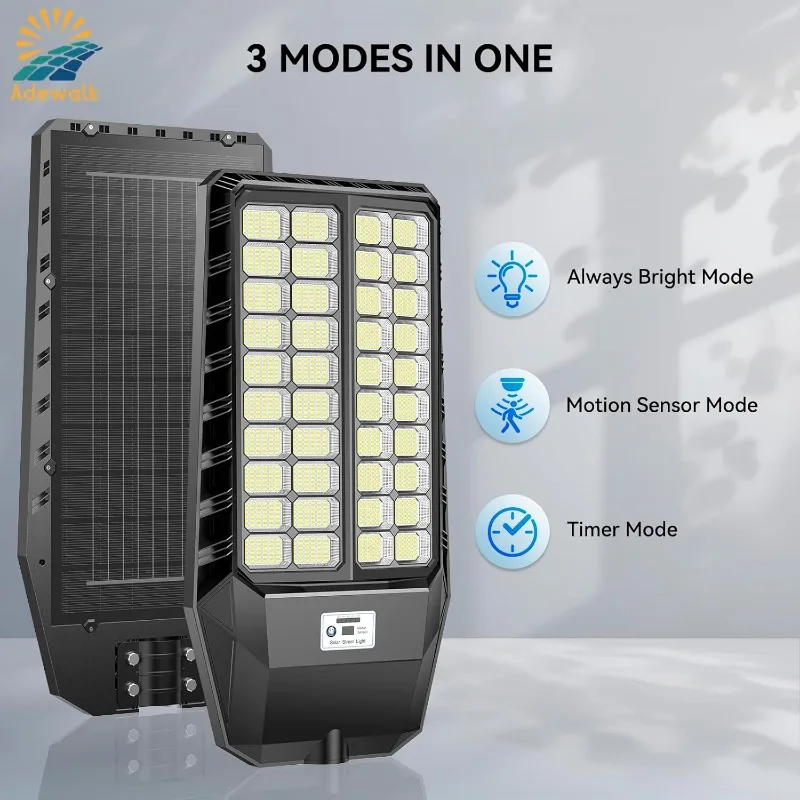 9000W Solar Lights Outdoor, Wa - Outdoor Lighting Dusk To Dawn 评论和价格