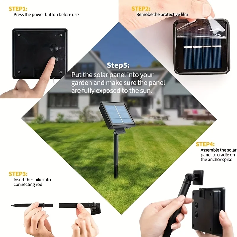 LED String Lights Garden Outdo - Photocell Outdoor Lighting 评论和价格