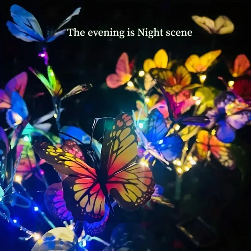 Solar LED Butterfly Garden Lig - Photocell Outdoor Lighting 评论和价格