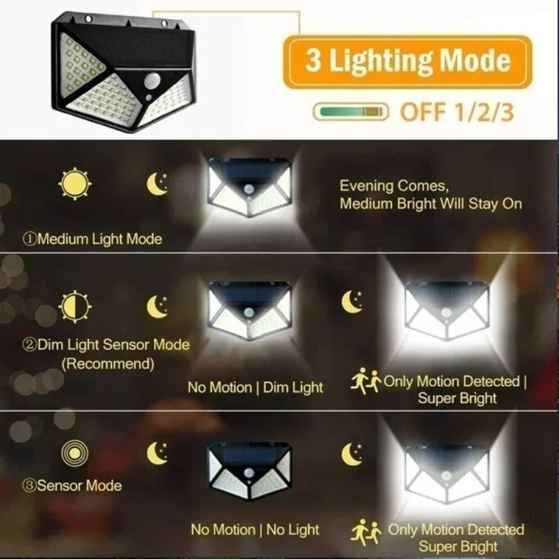 1/2/4PCS Motion Sensor Solar L - Outdoor Lighting Experts 评论和价格