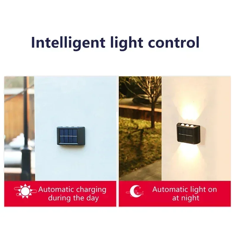 COB Solar Wall Lamp Outdoor Wa - Photocell Outdoor Lighting 评论和价格