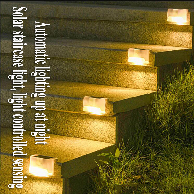 4PCS Solar Deck Light Outdoor  - Photocell Outdoor Lighting 评论和价格