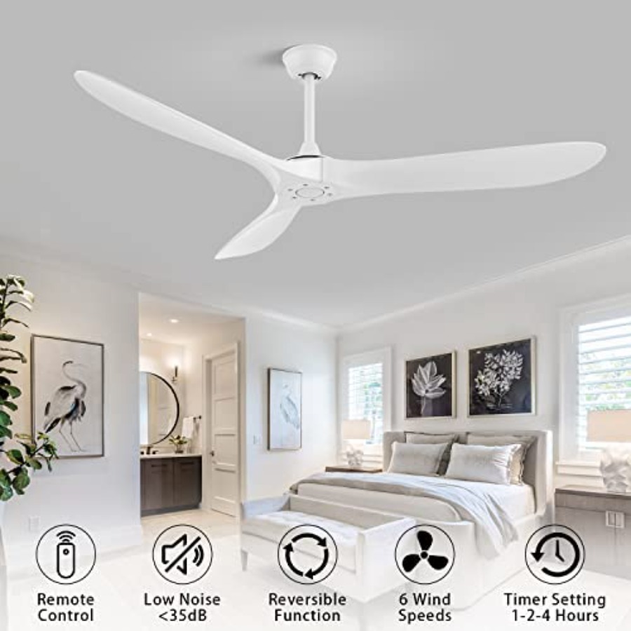 52'' Outdoor Ceiling Fan No Li - Outdoor Lighting Remote Control 评论和价格