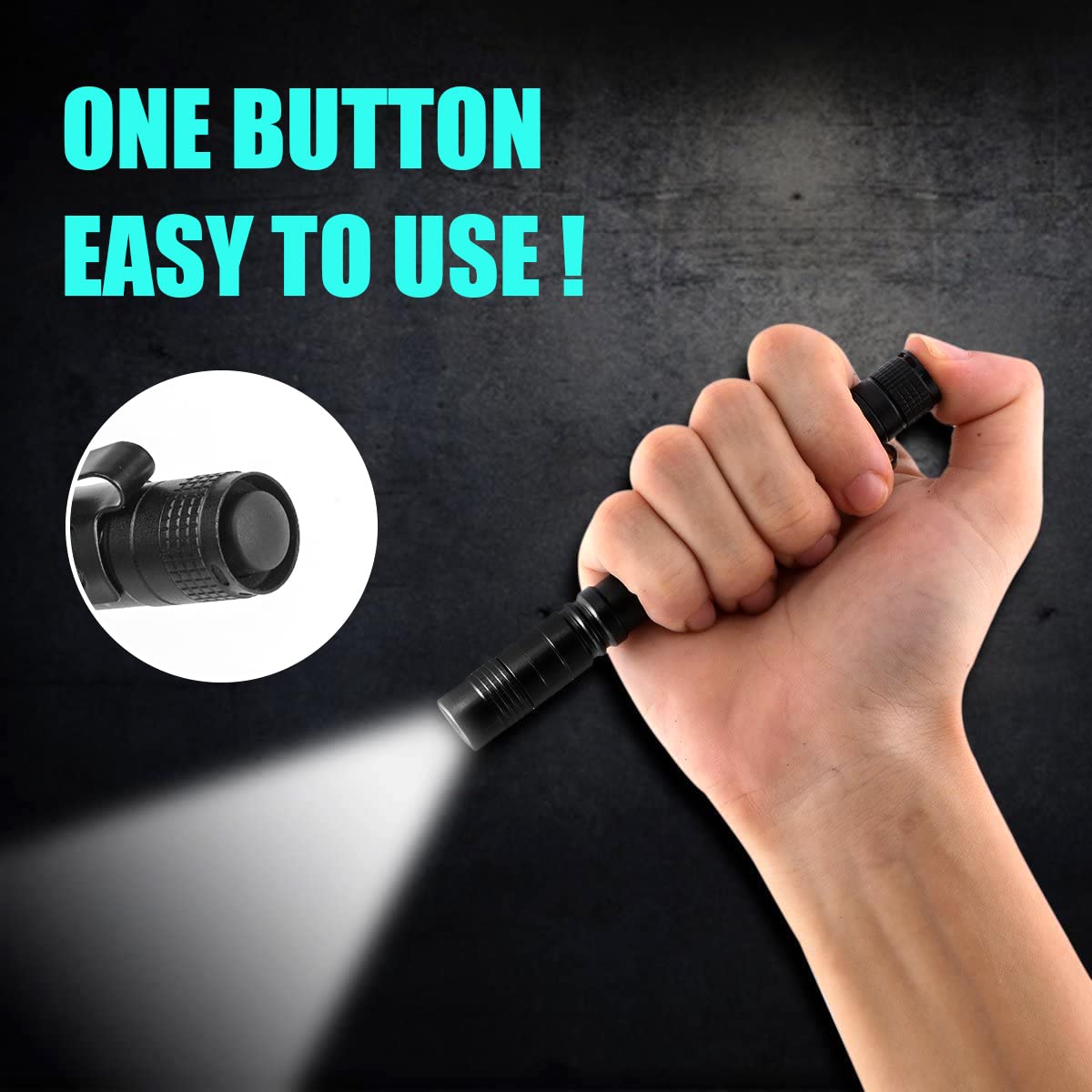 Portable Mini LED Pen Flashlig - Outdoor Lighting Construction 评论和价格