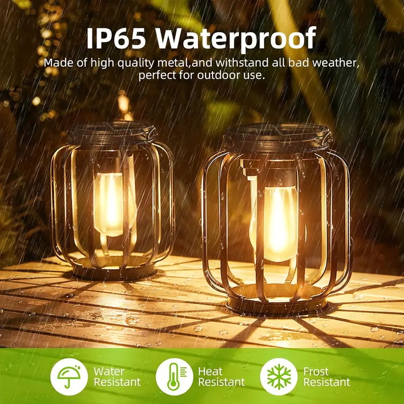 Solar Wrought Iron Lights Vint - Outdoor Lighting Pendant 评论和价格