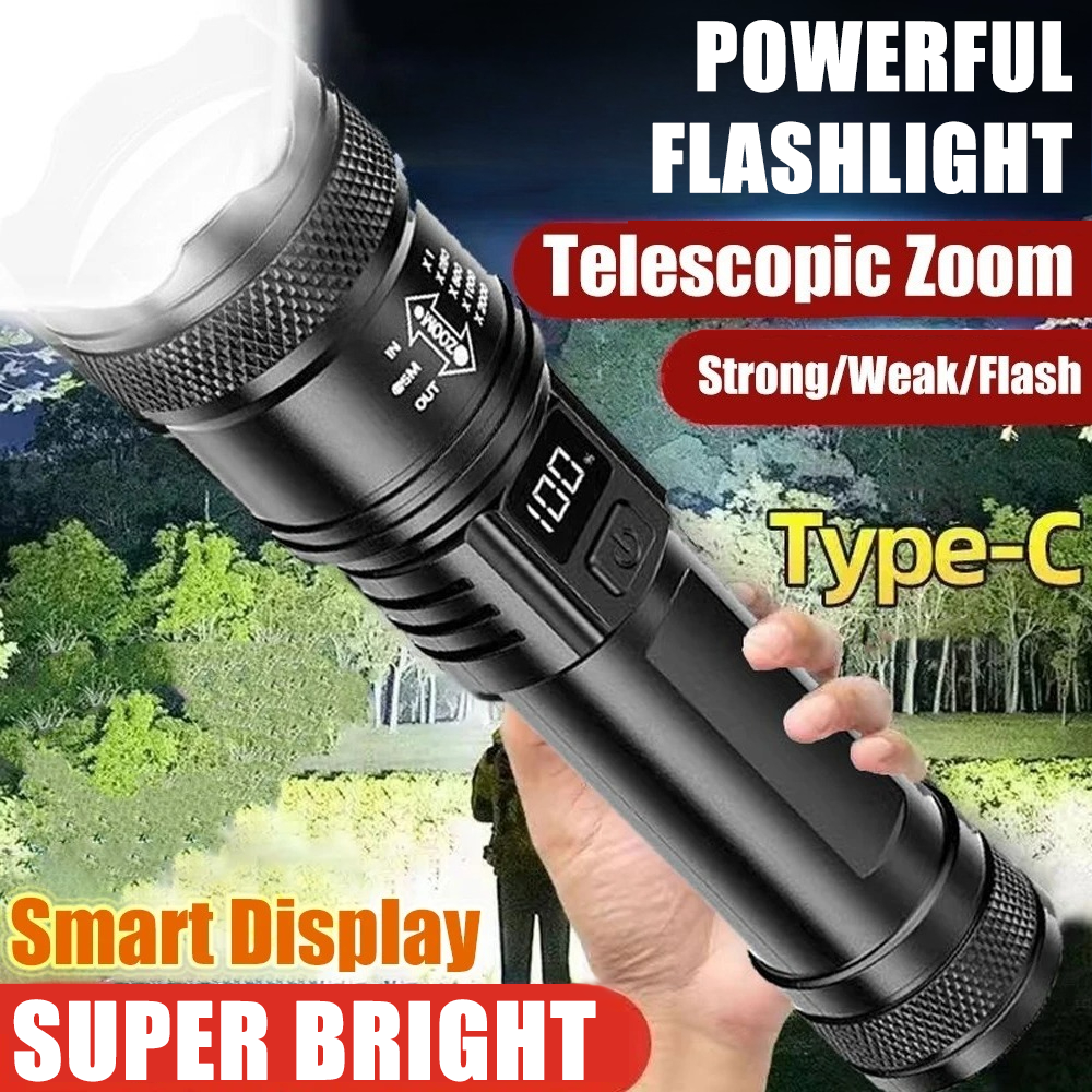 Rechargeable LED Flashlight Zo - Outdoor Lighting Construction 评论和价格