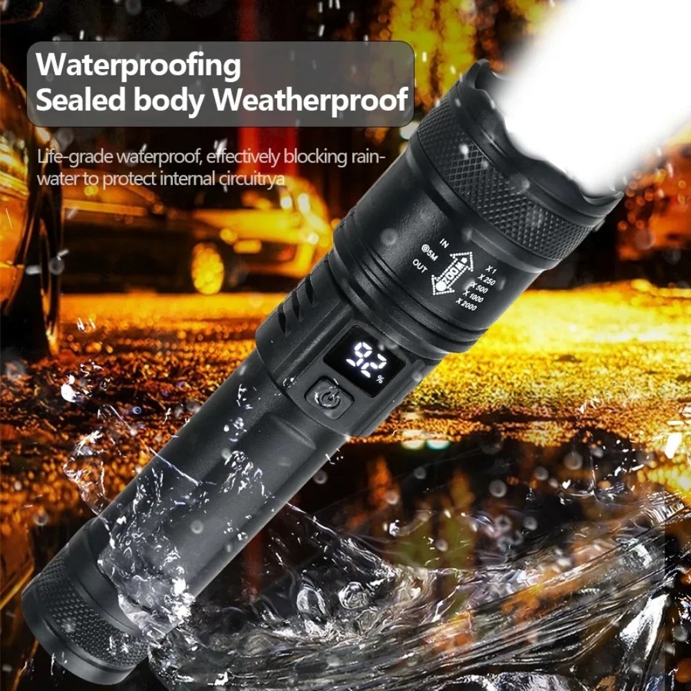 Rechargeable LED Flashlight Zo - Outdoor Lighting Construction 评论和价格