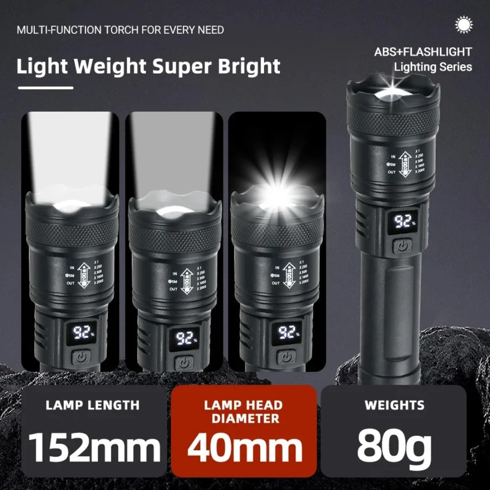 Rechargeable LED Flashlight Zo - Outdoor Lighting Construction 评论和价格