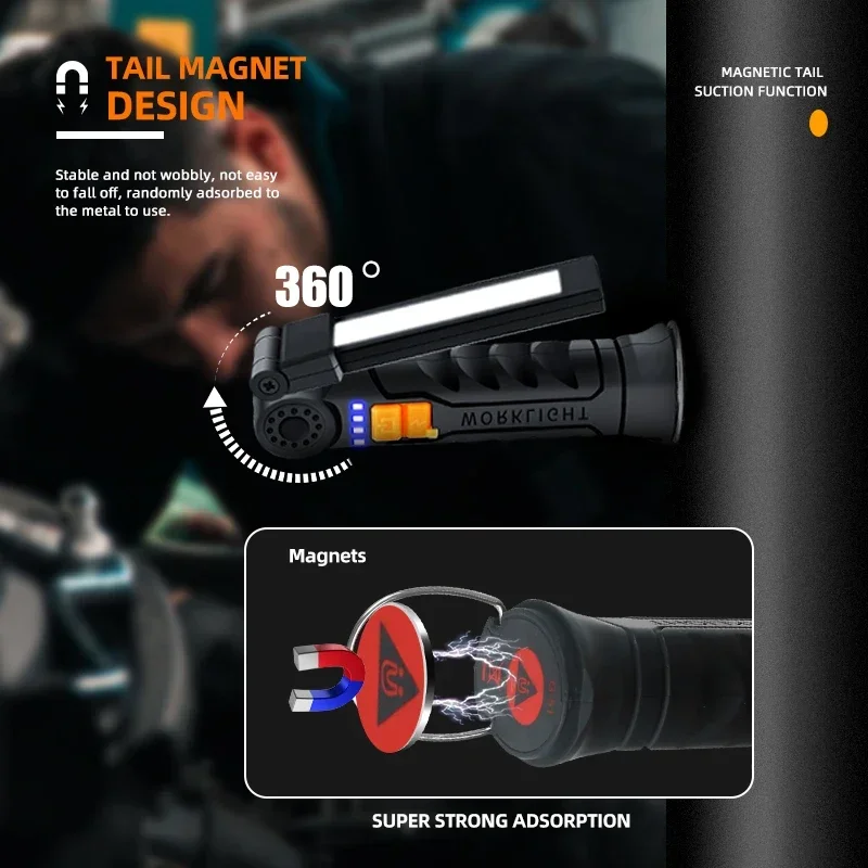 Rechargeable LED Flashlight Wo - Outdoor Lighting Construction 评论和价格
