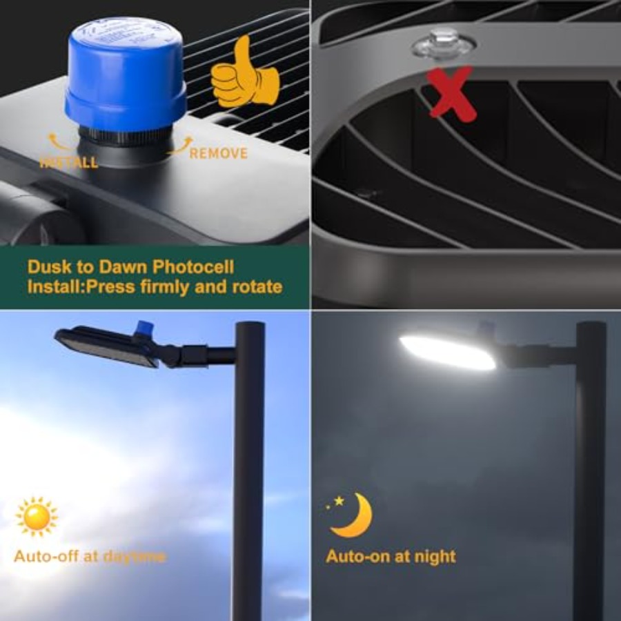 Outdoor parking lot lighting:  - Outdoor Lighting Dusk To Dawn 评论和价格