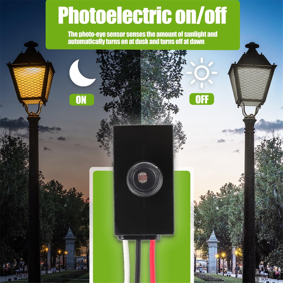 ABNJ Dusk to Dawn Sensor for O - Photocell Outdoor Lighting 评论和价格