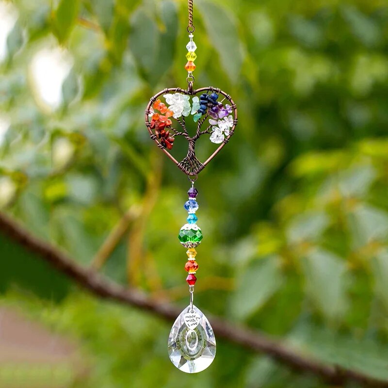 1pc Colorful Original Stone Tr - Outdoor Lighting Pendant 评论和价格