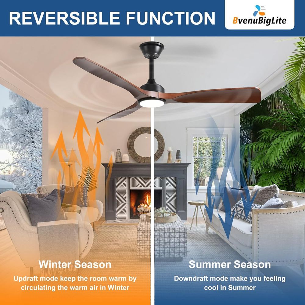 52 3-Blade Outdoor Ceiling Fan - Outdoor Lighting Remote Control 评论和价格