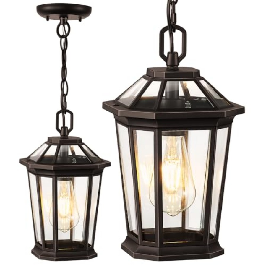 Oil Rubbed Bronze Pendant Ligh - Outdoor Lighting Pendant 评论和价格