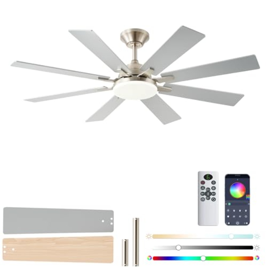 52 Inch Indoor/Outdoor Ceiling - Outdoor Lighting Remote Control 评论和价格