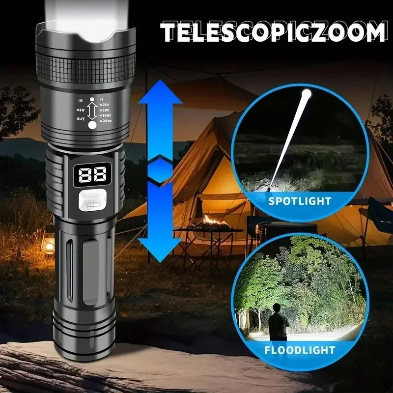 P50 High Brightness Flashlight - Outdoor Lighting Construction 评论和价格