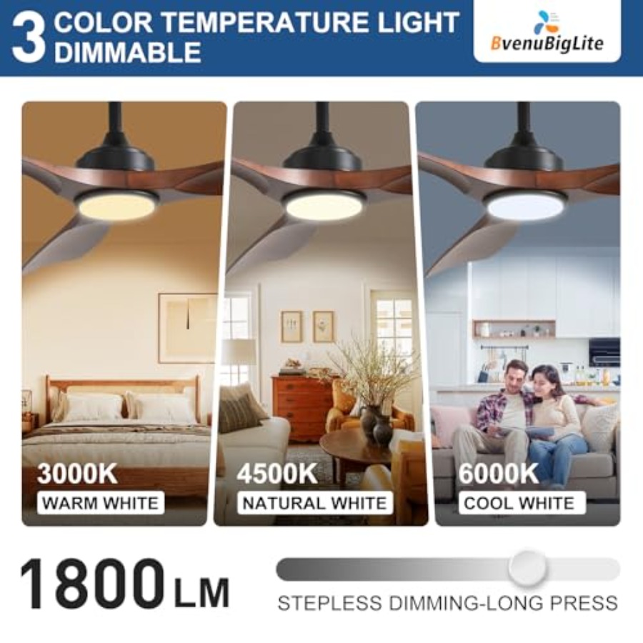 Outdoor ceiling fan with light - Outdoor Lighting Remote Control 评论和价格