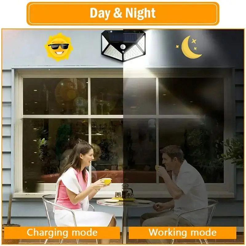 100LED Outdoor Solar Garden Li - Photocell Outdoor Lighting 评论和价格