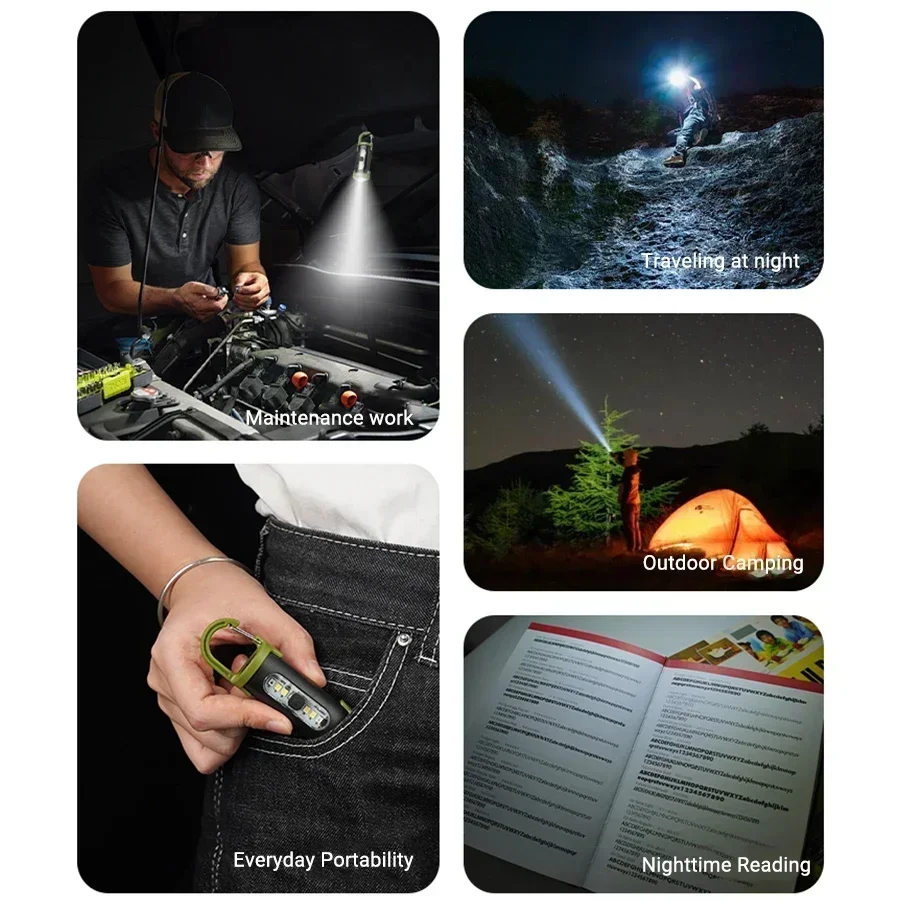 Powerful EDC LED Flashlight Ke - Outdoor Lighting Construction 评论和价格