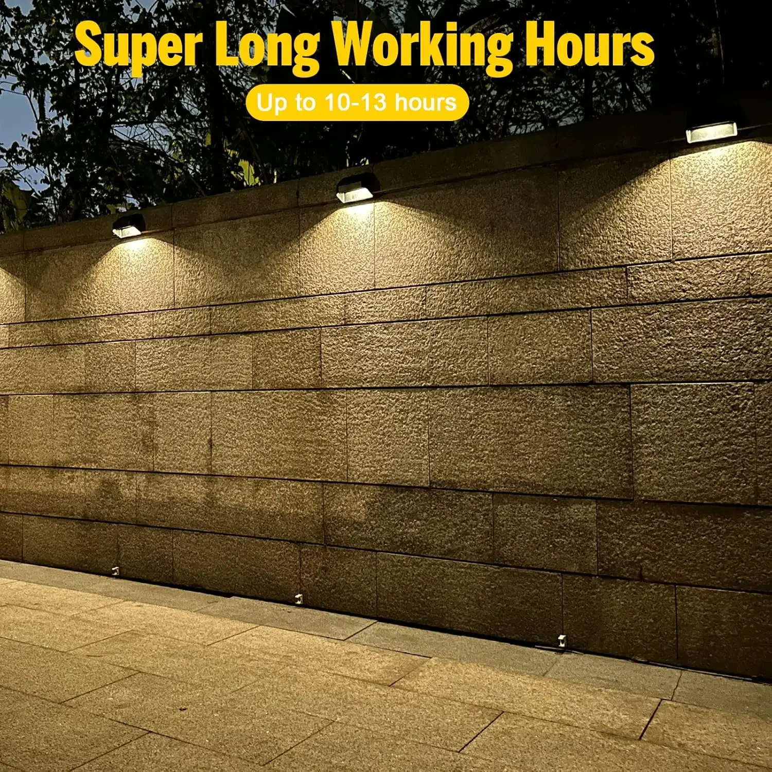 Brighter Solar Fence Lights 18 - Outdoor Lighting Dusk To Dawn 评论和价格